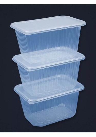 Eco Pack Tek Kullanımlık Kaplar 1500 Ml 30 Adet 139767702 100 adet