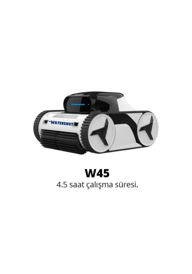 W45 Kablosuz Havuz Robotu 4,5 Saat Kesintisiz Çalışma Süresi