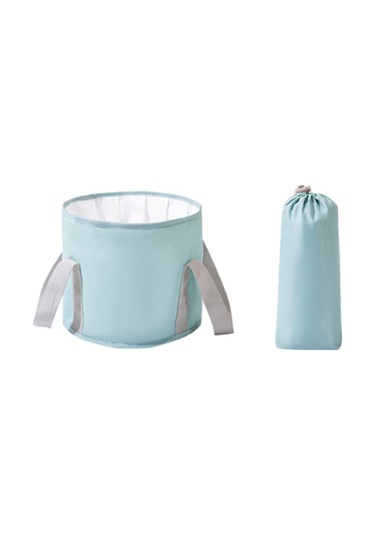 Outdoor Seyahat Katlanır Ayak Pedikür Spa Banyo Havzası Mavi S Mavi