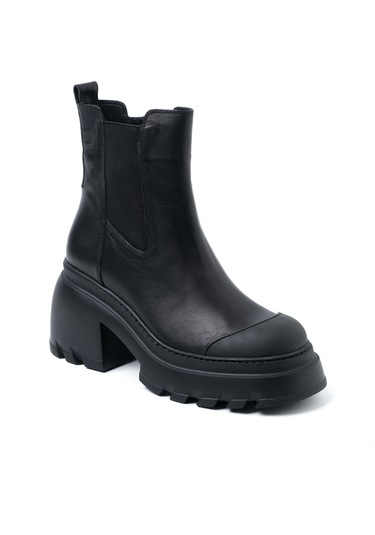 Sıyah Bot Kadın Tu-5132 101-b John May Siyah Null Siyah