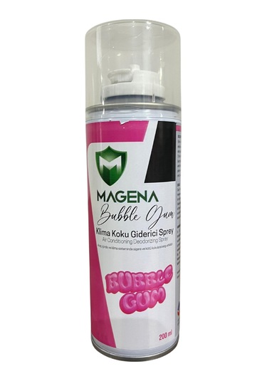 Magena Klima Koku Giderici Sprey Bubble Gum Sakız Aromalı 200 Ml