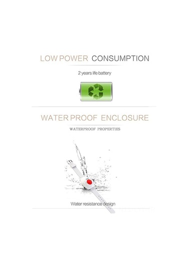 Youtek Yaşlılar Ve Hastalar İçin Kol Saati Tipi Kablosuz Sos Acil Alarm Cihazı
