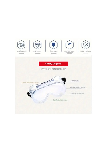 Güvenlik Gözlükleri Set - 2 Çift Premium Koruyucu Gözlük Black Amerika Birleşik Devletleri