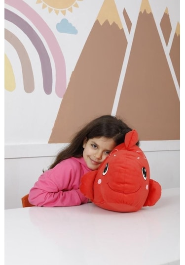 Pufu Toys Pelüş Kırmızı Balık 60cm