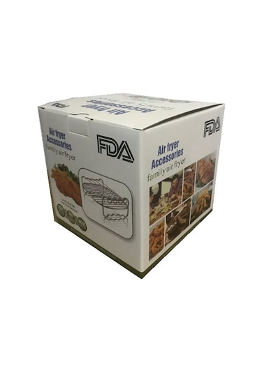 Sones 5'i 1 Arada Fritöz Aksesuar Seti Çok İşlevli Hava Fritözü Seti Izgara Pizza Tavası Beş Parçalı Set