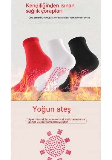 Agoodshop Qıchu Çoraplar Rahat Dayanıklı Çoraplar Sıcak Ve Soğuğa Dayanıklı Yer Çorapları