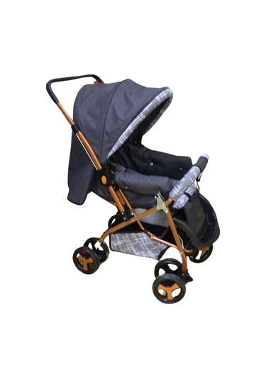 Jusso Dido Comfort Çift Yönlü Bebek Arabası Gold/Gri