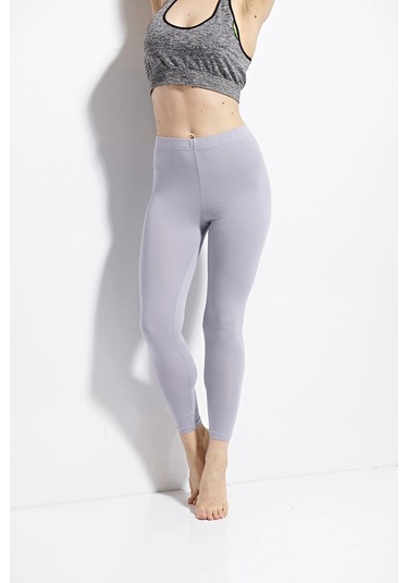 Kolcu Kadın Uzun Tayt 453 Gri