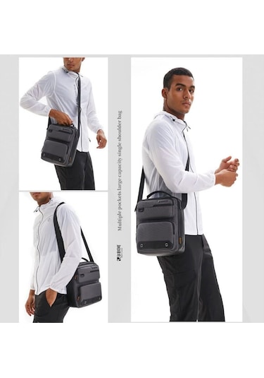 Leastat Lt9001 Postacı-Omuz Çantası-Gri