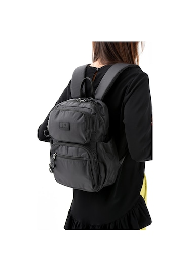 Ultra Hafif Şik Ve Su Geçirmez Orta Boy Sırt Çantası Siyah Model: 571-13-9d Siyah