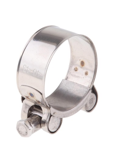 Suntek Motosiklet Egzoz Kelepçe Klipsi Paslanmaz Çelik 40-43mm