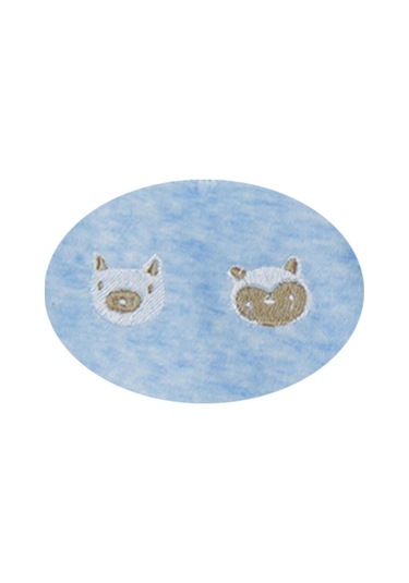 Andywawa Erkek Bebek Mavi Kadife Alt Üst Takım Ac22316rep 001