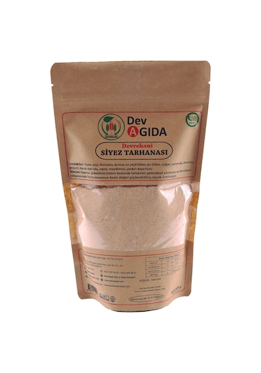 Siyez Tarhana 500 G (Aç-Kapa Ambalaj)