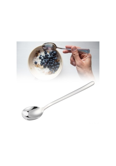 Skycity 304 Paslanmaz Çelik Evcil Kıçük Kaşık - Yiyecek Dereceli, Tersakatsız, Yıkama Makinesine Uygun, Gündelik Ve Özel Olaylar İçin Diğer