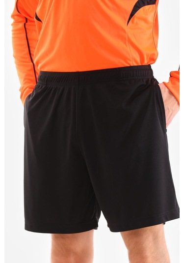 Düz Siyah Aday Ve İl Hakem Şortu K0165