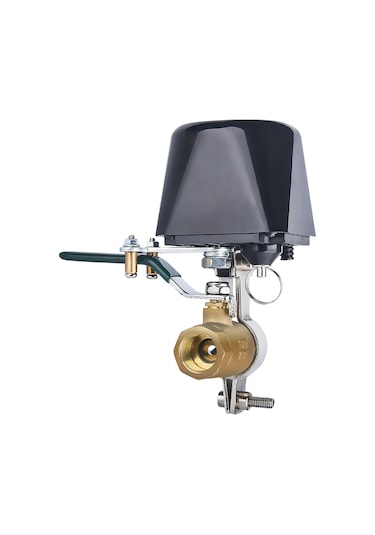 Lemestar Akıllı Wifi Su Vanası, Alexa Ve Google Asistan Uyumlu, İos/android Uygulama İle Ses Kontrolü Ve Uzaktan Yönetim