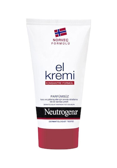 Neutrogena Norveç Parfümsüz El Kremi 75 ML
