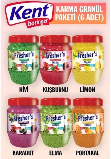 Kent Boringer Fresher's Oralet Karışık 6 x 300 G
