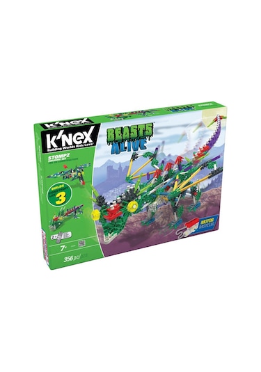 K'Nex Stompz Yapım Seti Motorlu Beasts Alive 34485