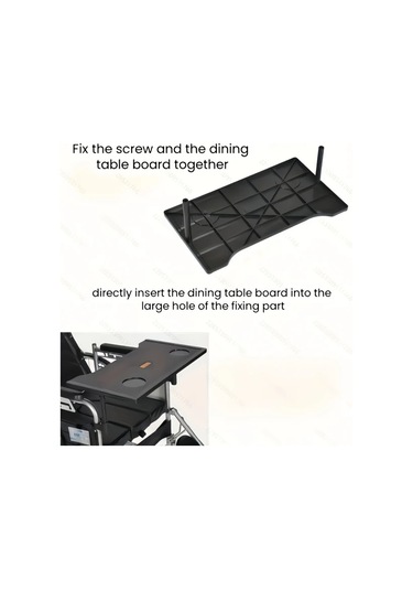 Chuangyinshop Variant Ayarlanabilir Portatif Bardak Altlığı Tepsi Masa Çıkarılabilir Kaymaz Diz Pedi Geniş Tasarım