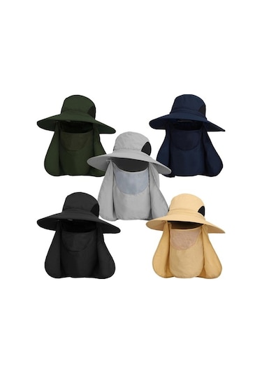 Artfulabode Yüz Yürüyüşü Ve Ve Uv Tırmanma Şapkası Şapkası Mekan Koruma Kapağı Kadınlar İle İçin Güneş Gri Flabı Erkekler Dış Dağ Boyun Balıkçılık Bahçecilik Qf Gri