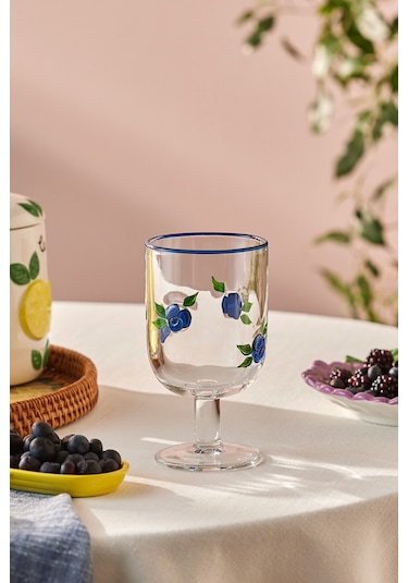 Karaca Blueberry Kadeh 390 ml Mor