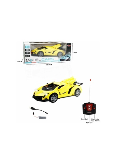 Xfg-789-104c Kumandalı Şarjlı 1:18 Kapı Ve Bagaj -vardem