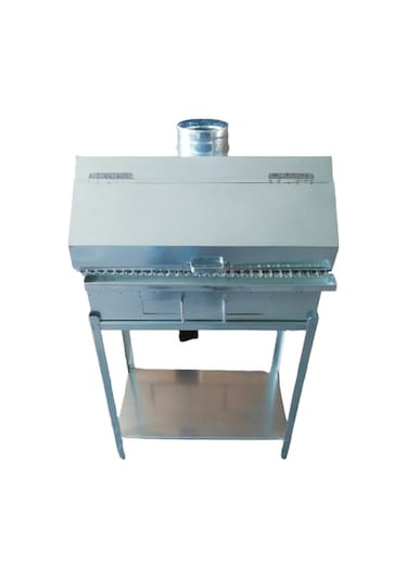 Davlumbazlı- Sehpalı-kömürlü Lüks Mangal