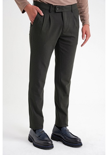 P 1205 Pantolon Comfort Füme Füme