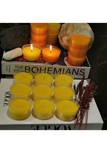 İv Candles Citronella Sineksavar Sarı Kapsul Mum