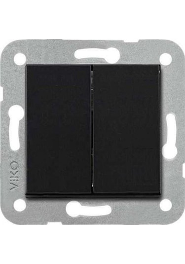 Artline Novella/trenda Siyah Ikili Anahtar Komütatör - Çerçevesiz