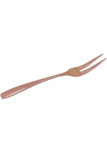 Suntek Paslanmaz Çelik Kokteyl Çatalı Yemek Tatlı Kek Salata Meyve Çatalı