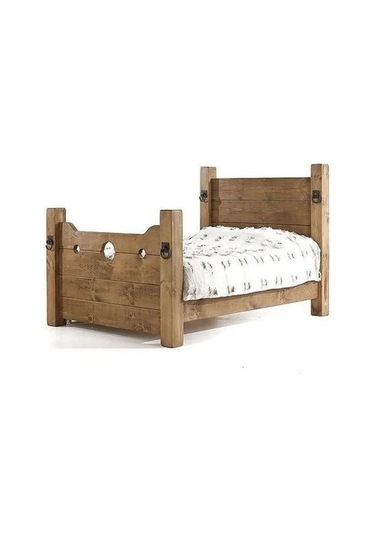 Masifart_Mobilya Masifart Toros Tek Kişilik Ağaç Karyola