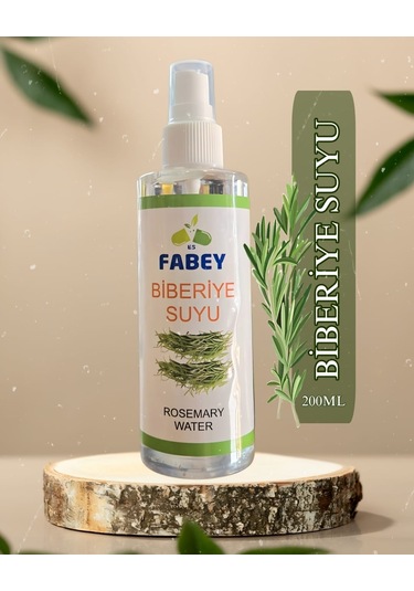 Biberiye Suyu Destekleyici Saç Toniği %100 Doğal - 200ml