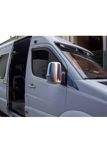 Mercedes Sprinter W907 ABS 2018 Sonrası Krom Ayna Kapağı 2 Parça