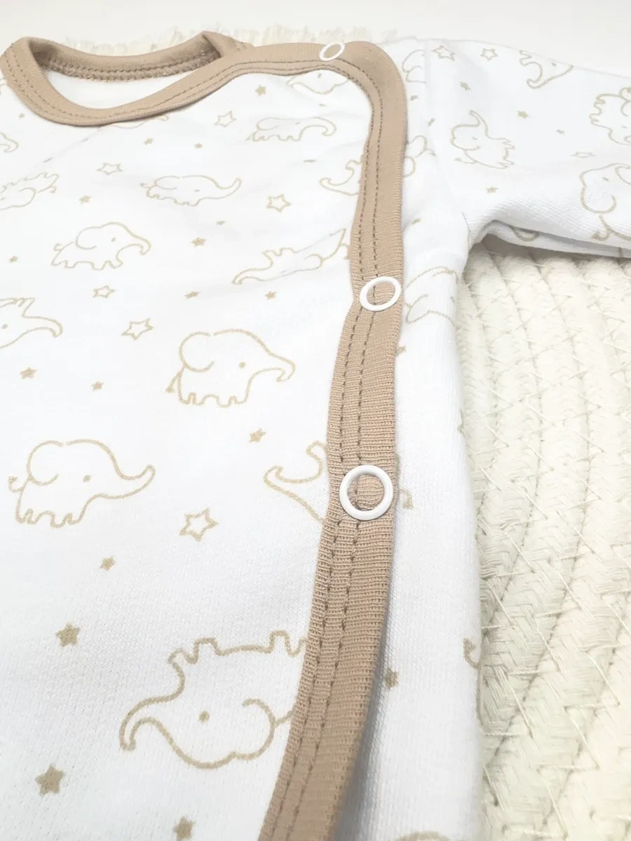 Grafariki Anne Yemekli Yenidoğan Giyim Seti 2 Adet Sıcak Düğmeli 46781337 Sütlü