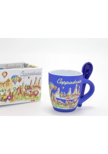 Tekli Yöresel Kahve Fincanı Model 1 Çok Renkli