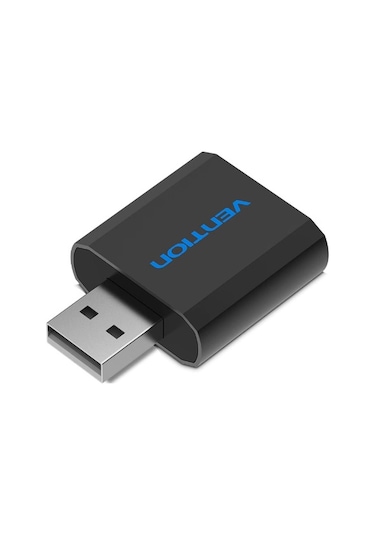Vention USB 2.0 Ses Kartı Siyah