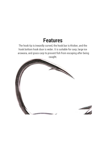 Yuntech01 4 Yüksek Karbon Çelik Ise Ni İğne, Dairesi Ve Tırnaklı, Dayanıklı, Deniz/nehir/uzunova Uygun, 100 Adet/kutu