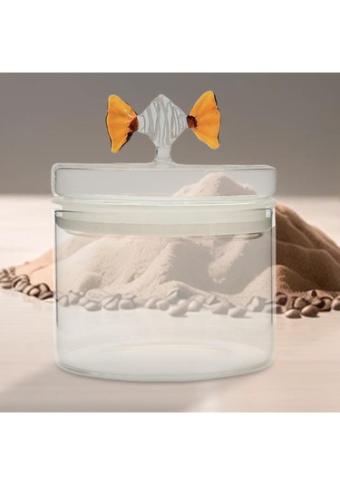 Homyl Cam Depolama Kahve Çekirdekleri Şeker Temizlemek