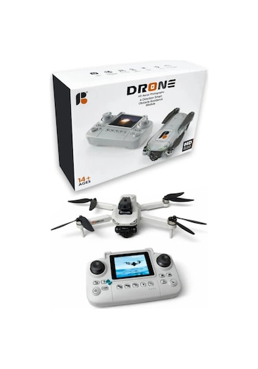 R08-s Oas Çift Kameralı Katlanabilir Drone Wifi Fpv Canlı Görüntü