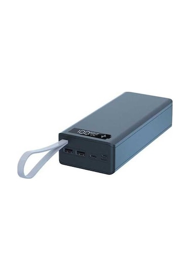 Tongxida Boğazköprü Dıy Lcd Ekran Powerbank Kutusu 16x18650 Pil Siyah Siyah