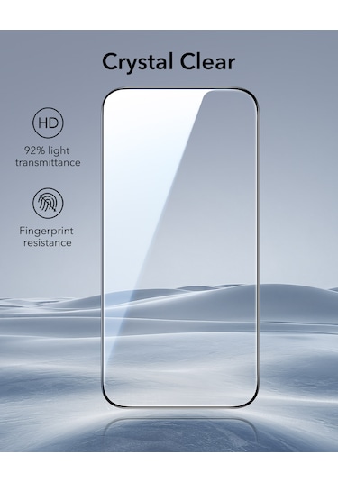 Apple İphone 17 Pro Ultrafit Classic Cam Ekran Koruyucu
