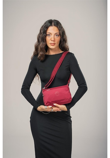 Ççs Kadın Omuz Çantası Ccs17969 Std / Bordo Bordo