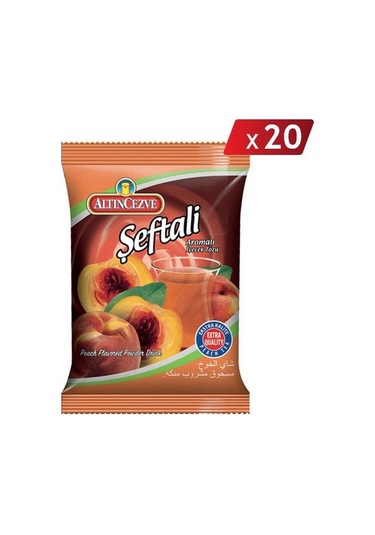 Altıncezve Şeftali Aromalı İçecek Tozu 20 x 250 G