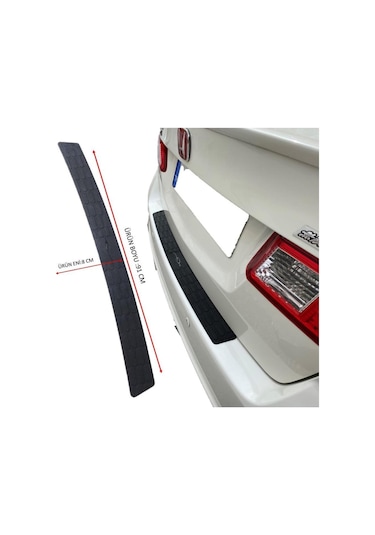 ARAÇ ARKA TAMPON KORUMA PLASTİĞİ 91 CM X 8 CM