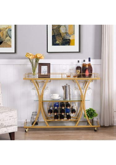Zaira Gold Metal&cam Servis Arabası