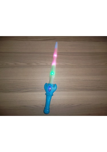 Işıklı Çok Renkli Kılıc Mavi