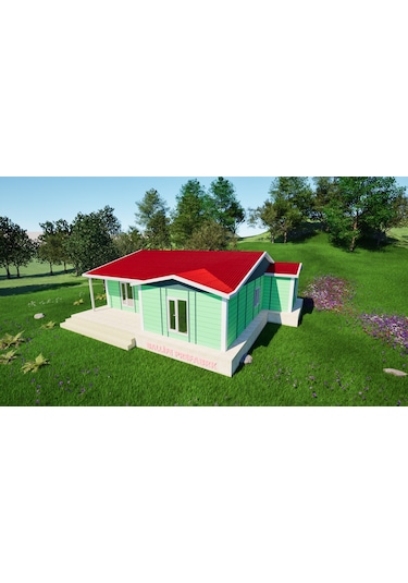 Ballife Prefabrik 113 M2 Standart Prefabrik Konut