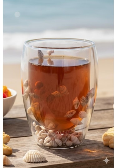 Bambum Molbia - Çift Cidarlı Bardak 350ml Renksiz